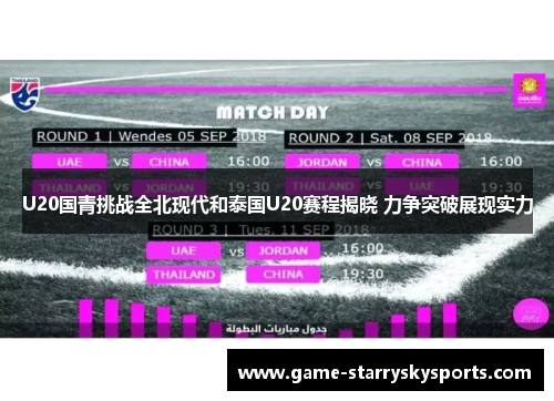 U20国青挑战全北现代和泰国U20赛程揭晓 力争突破展现实力