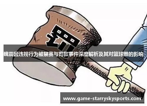 魏震因违规行为被禁赛与罚款事件深度解析及其对篮球圈的影响